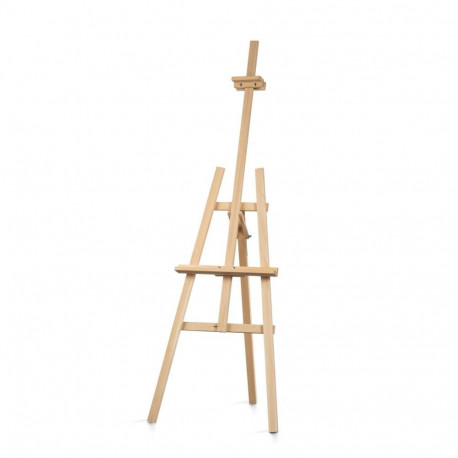 Naturaalset värvi puidust molbert 59x170cm