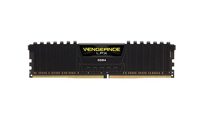 Corsair DDR4 32GB 2666-16 Vengeance LPX black Quad