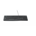 Logitech klaviatuur K120 USB INT, must