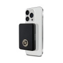 Guess 15W Fast Power Bank 5000mAh 1x USB-C with MagSafe Strassed 4G Logo Black