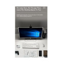 Elight I7 Notebook & Slim Monitor Fix Eye Care Led Lamp 50cm for Home Office & Study Black