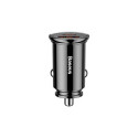Baseus CCALL-YS01 USB + Type-C pesa 30W PPS autolaadija (PD3.0 QC4.0 + SCP) Must