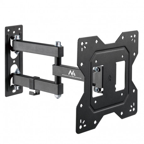 Maclean MC-700N teleri monitori seinakinnitus universaalne max VESA 200x20 23"-43" 30kg must pikenda
