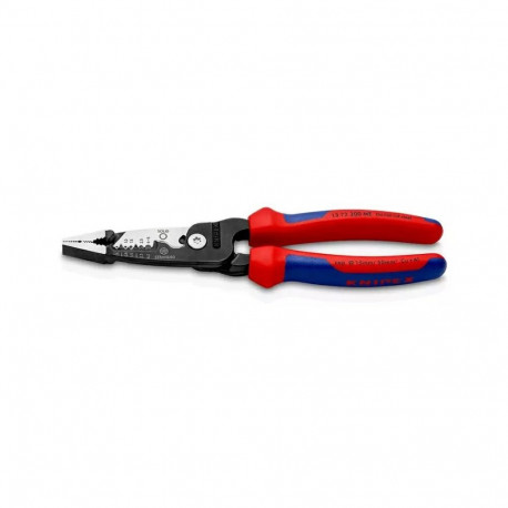 Knipex kaablikoorija 13 72 200 ME roostevaba teras, must, sinine, punane