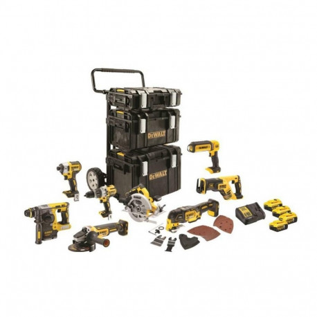 18V 8-osaline tööriistakomplekt