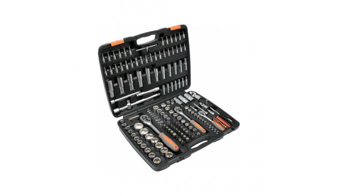 Set of 173 pieces spanners 1/2", 3/8", 1/4" T58688 STHOR