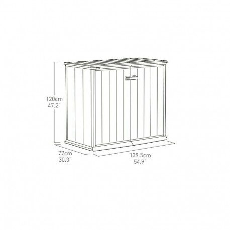Keter 17204254 garden shed
