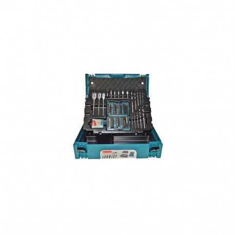 MAKITA 62-osaline MAKPAC B-53908 puuride ja otsikute komplekt