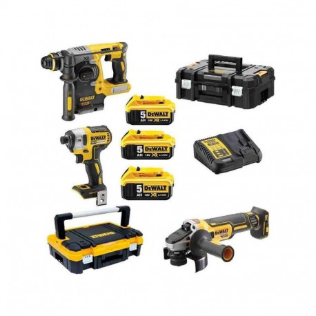 "power tool combo kit Dewalt DCK305P3T (DCF887+DCH273+DCG405)"