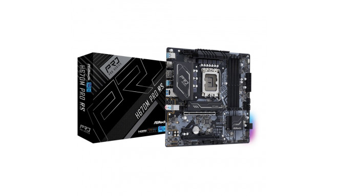 Asrock H670M Pro RS Intel H670 LGA 1700 micro ATX