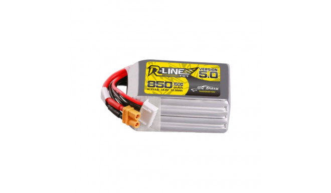 Tattu R-Line Wersja 5.0 850 mAh 14,8 V 4S1P 150C XT30U-F