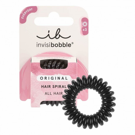Juuksekummid Invisibobble Original Must (3 Ühikut)