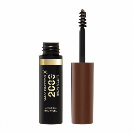 Kulmudele Volüümi Lisav Geel Max Factor 2000 Calorie Nº 004 Black Brown 4,5 ml