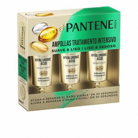 Hair Straightening Treatment Pantene 30 seconds 15 ml 3 x 15 ml Ampoules