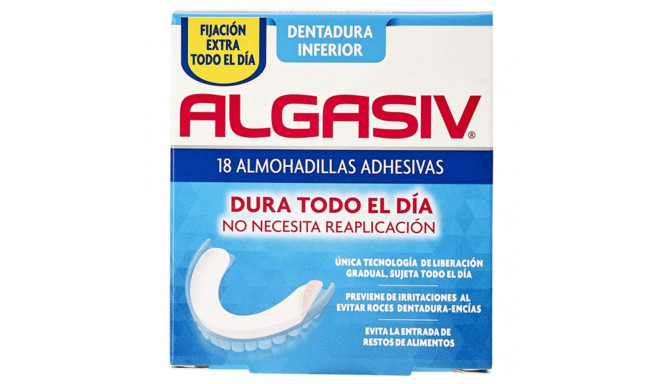 Adhesive Denture Pads INFERIOR Algasiv ALGASIV INFERIOR (18 uds)