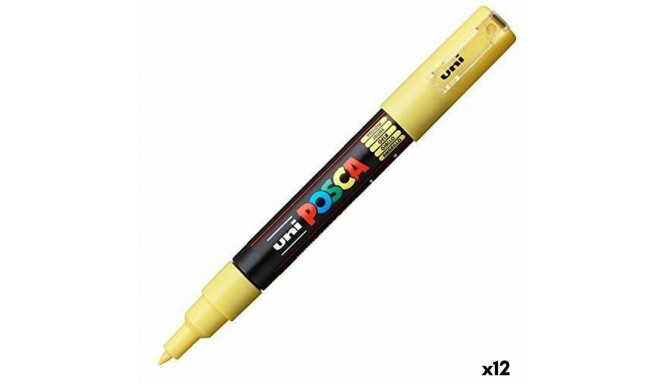 Фломастер POSCA PC-1M Жёлтый (6 штук) (12 штук)