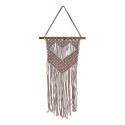 Rippkaunistus DKD Home Decor Lilla Helepruun Bambus