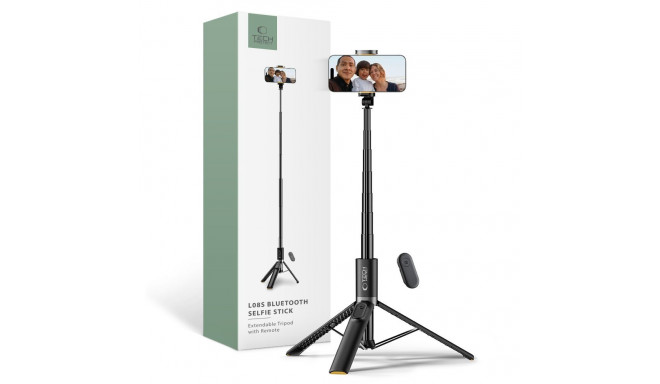 TECH-PROTECT L08S BLUETOOTH SELFIE STICK TRIPOD BLACK