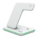 CANYON WS-302, 3in1 Wireless charger, with touch button for Running water light, Input 9V/2A, 12V/2A