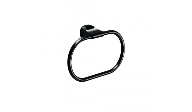 AMALFI TOWEL HOLDER RING MATT BLACK