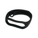 iWeari universaalne silikoonrihm Smart Käevõru mudelitele - SM6 SM7 SM8 / Xiaomi Mi Band 5 6 7 Must