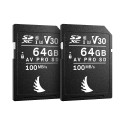 ANGELBIRD SD MATCH PACK FOR NIKON AV PRO V30 64 GB | 2 PACK