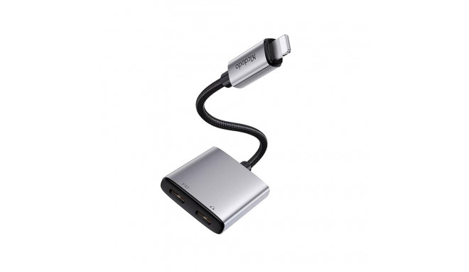 2in1 Audio Adapter Mcdodo CA-5560 2in1 Lightning to 2x Lightning