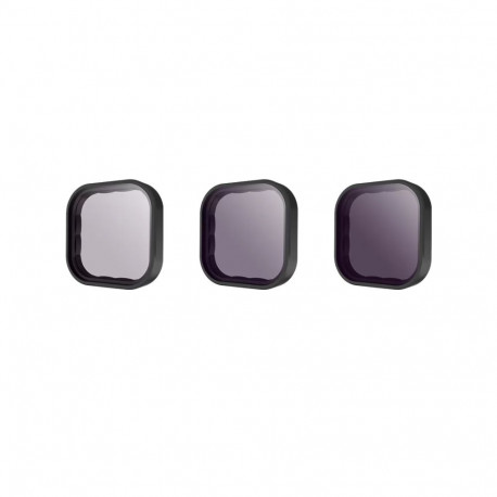 Telesin 8/16/32 ND filter set for GoPro Hero 9 / Hero 10 / Hero 11 / Hero 12 / Mini (GP-FLT-902)