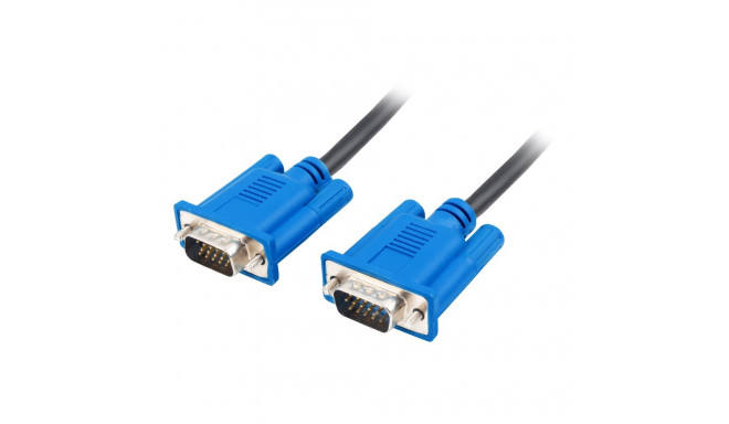 LANBERG Cable VGA M/M 3m dual-shielded ferrite core