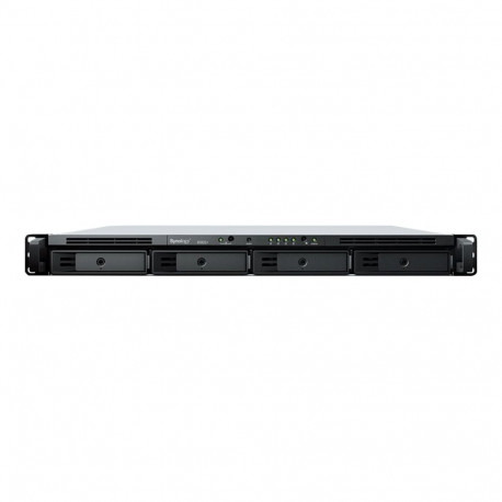 SYNOLOGY RS822+ 4-Bay NAS-Rackmount AMD Ryzen V1500B 4-core 2.2GH 2GB DDR4 ECC SODIMM 2xUSB 3.2 RJ-4