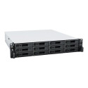 SYNOLOGY RS2423RP+ 12-BAY Rackstation AMD Ryzen Embedded V1780B QUAD CORE 8GB RAM HDD/SSD Only