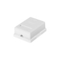 NETRACK 106-12 Netrack complete surface-mounted outlet 1 x RJ45 8p8c FTP cat. 6 LSA