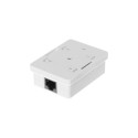 NETRACK 106-12 Netrack complete surface-mounted outlet 1 x RJ45 8p8c FTP cat. 6 LSA