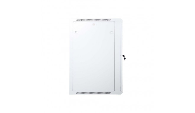 DIGITUS DN-W19 18U/600 DIGITUS Wallmount cabinet 18U, 600x600mm, grey RAL 7035