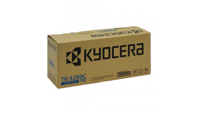 KYOCERA TK-5280C tooneri kassett tsüaan 11000 lehte Ecosys P6235cdn M6235cidn/M6635cidn