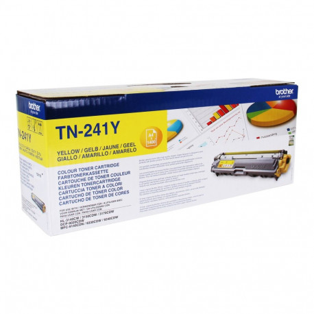 BROTHER TN241C Toner yellow 1400 pages for  HL-3140/50/70