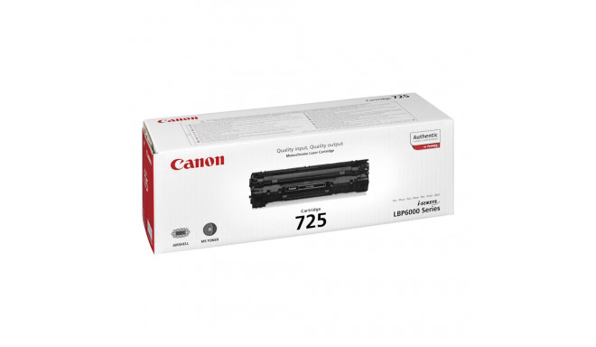 CANON CRG-725 must kassett 1.600 lehte LBP6000 jaoks