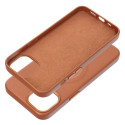 Roar case Leather MagSafe Apple iPhone 13, brown