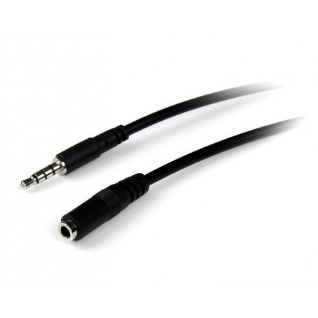 Audio Pikendusjuhe (3.5 mm) Startech MUHSMF2M             (2 m) Must
