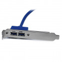 USB-кабель Startech USB3SPLATE           IDC Синий