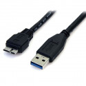USB-kaabel-Mikro USB Startech USB3AUB50CMB         Must