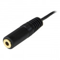 Audio Pikendusjuhe (3.5 mm) Startech MU12MF               3,7 m Must