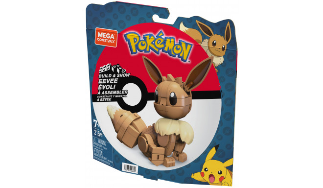 Liigestega kuju Mega Construx  Eevee Medium + 7 aastat 215 Tükid, osad