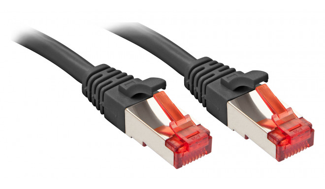 UTP Kategooria 6 Jäik Võrgukaabel LINDY 47783 10 m 2 m Must 1 Ühikut