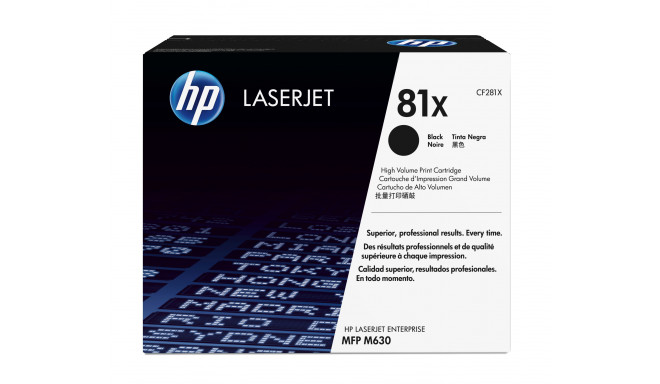 Toner HP 81X Black