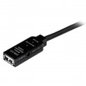 USB-kaabel Startech USB2AAEXT10M         Must