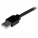 USB Kabelis Startech USB2AAEXT10M         Melns