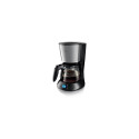 Philips Philips Daily Collection Coffee maker HD7459/20 With glass jug With timer Black&metal