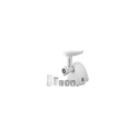 Camry Meat mincer CR 4802 White, 600-1500 W, Number of speeds 1, Middle size sieve, mince sieve, pop
