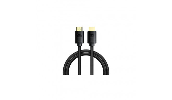 Baseus High Definition Series HDMI 8K to HDMI 8K Adapter Cable 1.5m Black